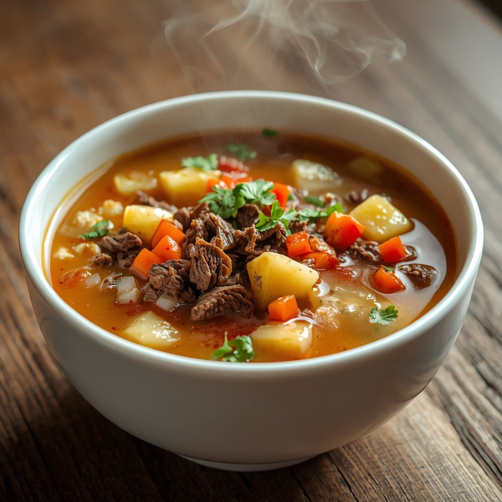 Caldo de mandioca