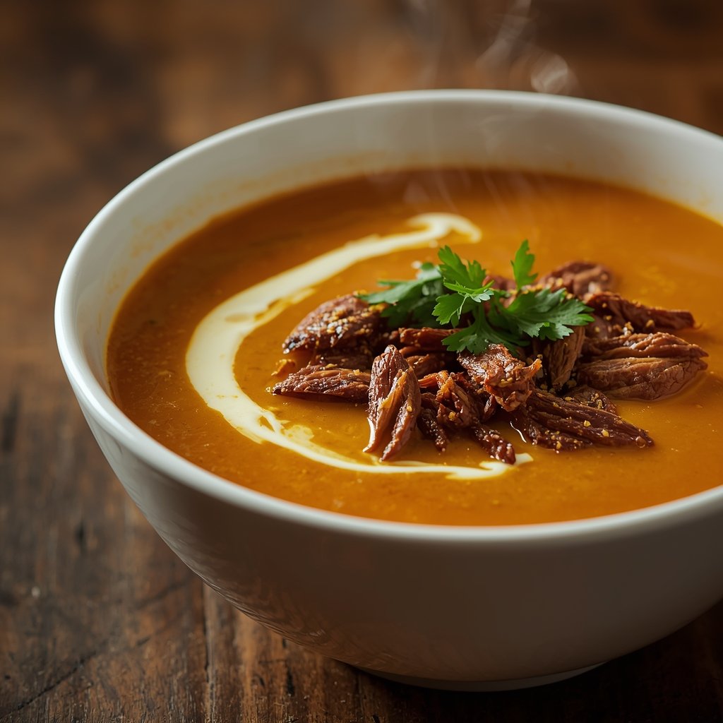 Caldo de mandioquinha