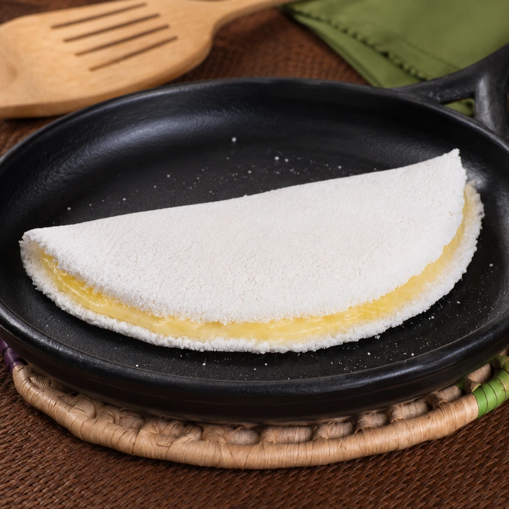 Tapioca com manteiga
