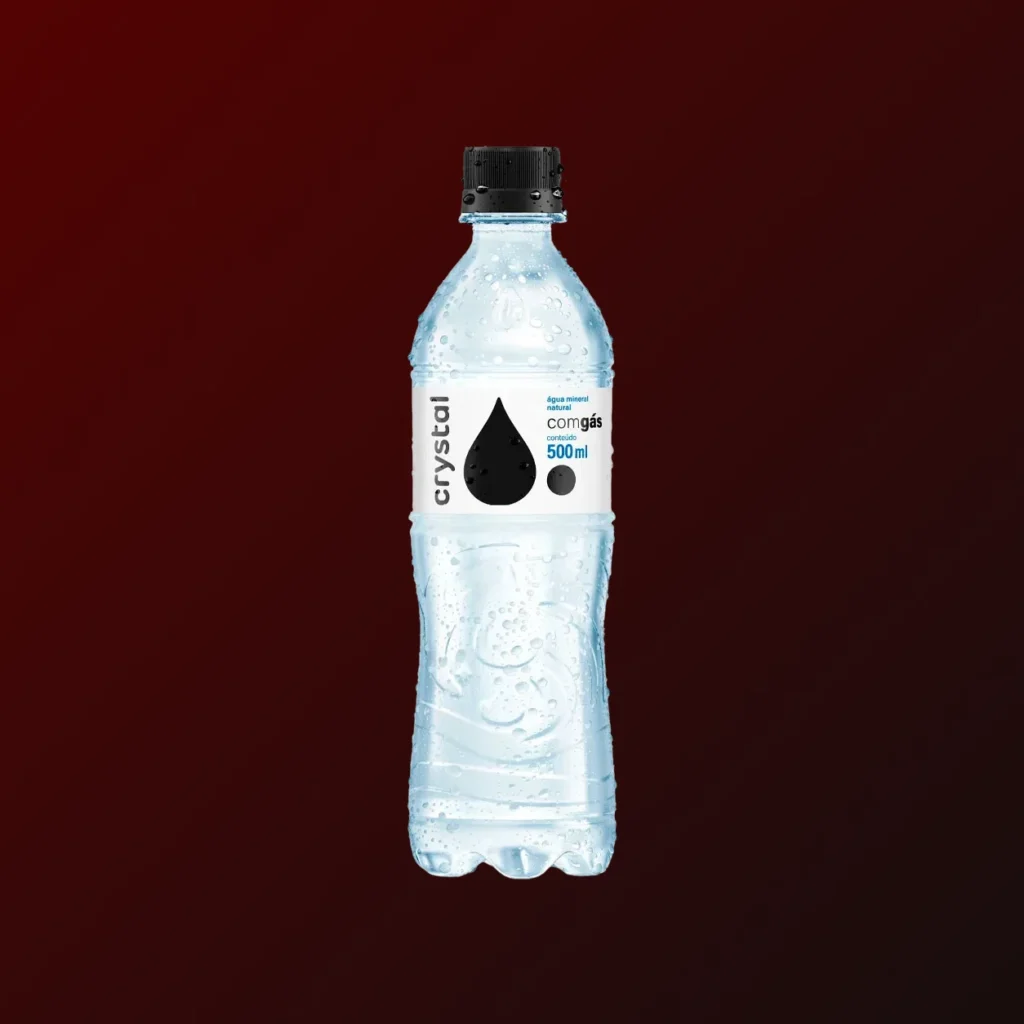 Garrafa 500 ml com gás