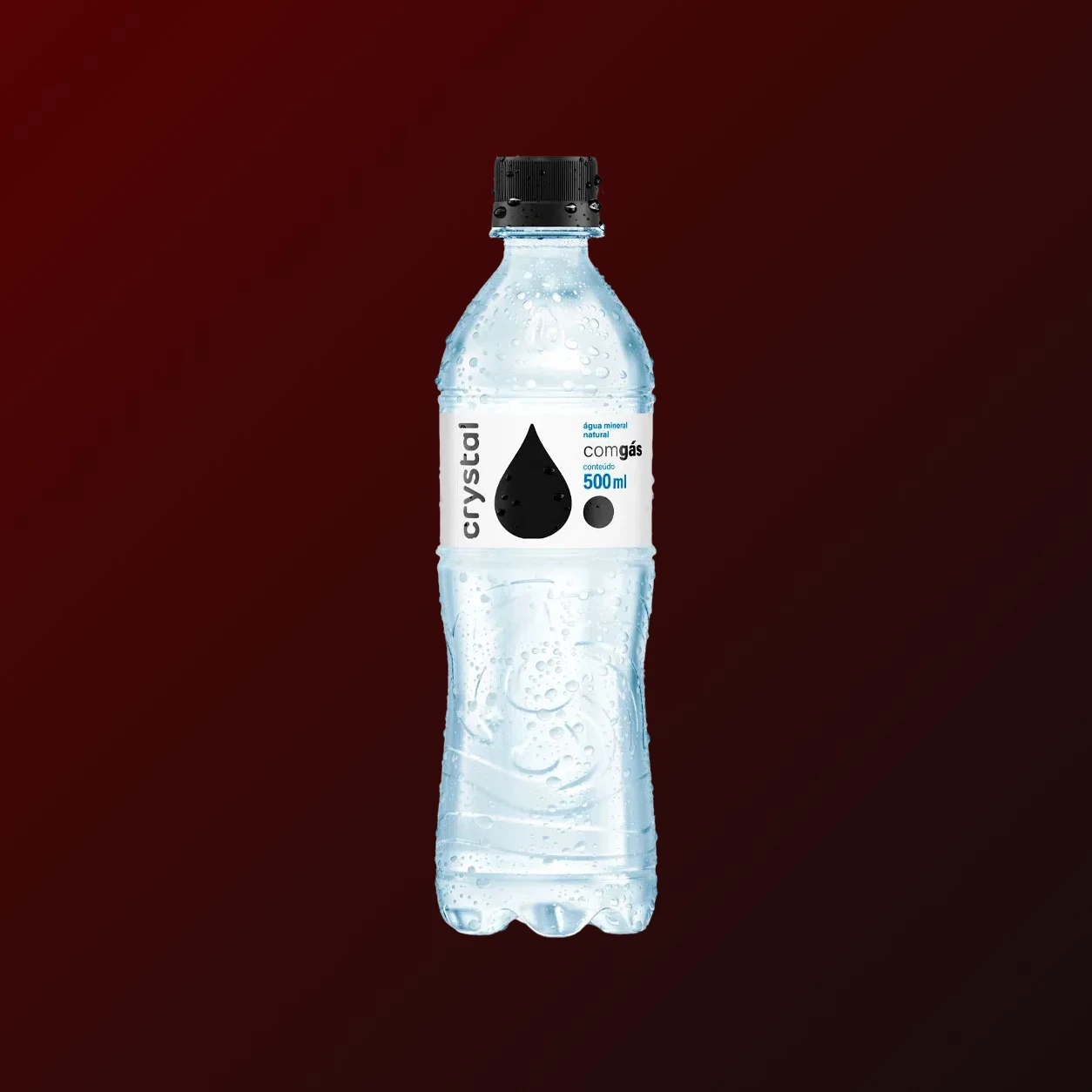 Garrafa 500 ml com gás